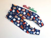 Christmas leggings with cuffs [LAST ONES] 9-12 months - in stock