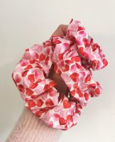 Heart scrunchie - in stock