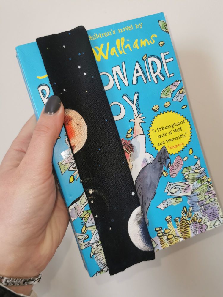 Space planets elasticated bookmark - LAST ONES - in stock