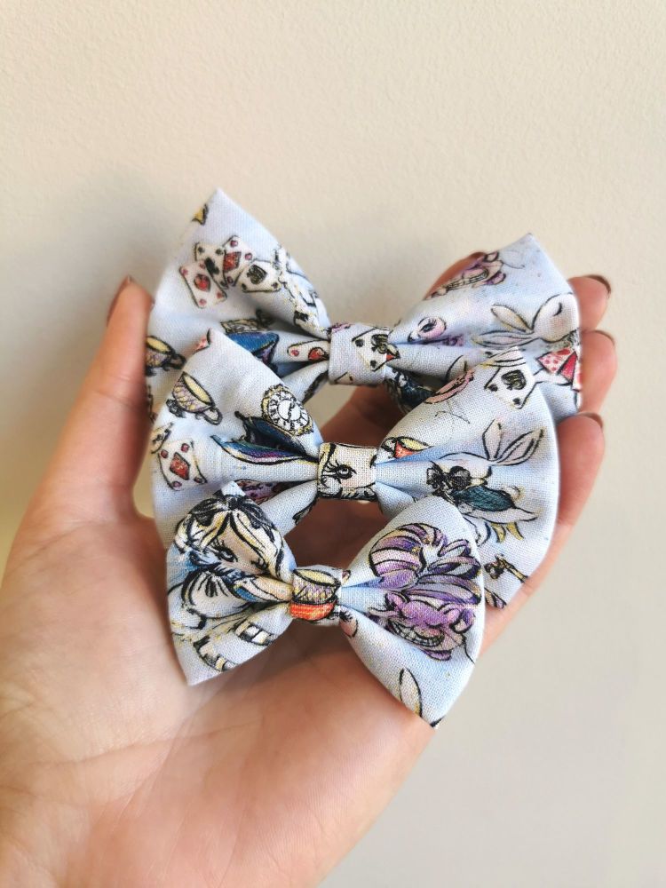 Alice hair bow *LAST ONES* - in stock - mini, midi or large size