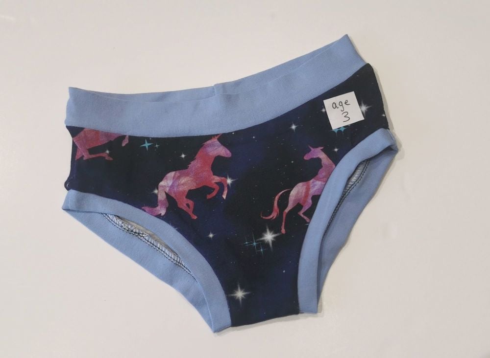 Unicorn pants - age 3 - in stock