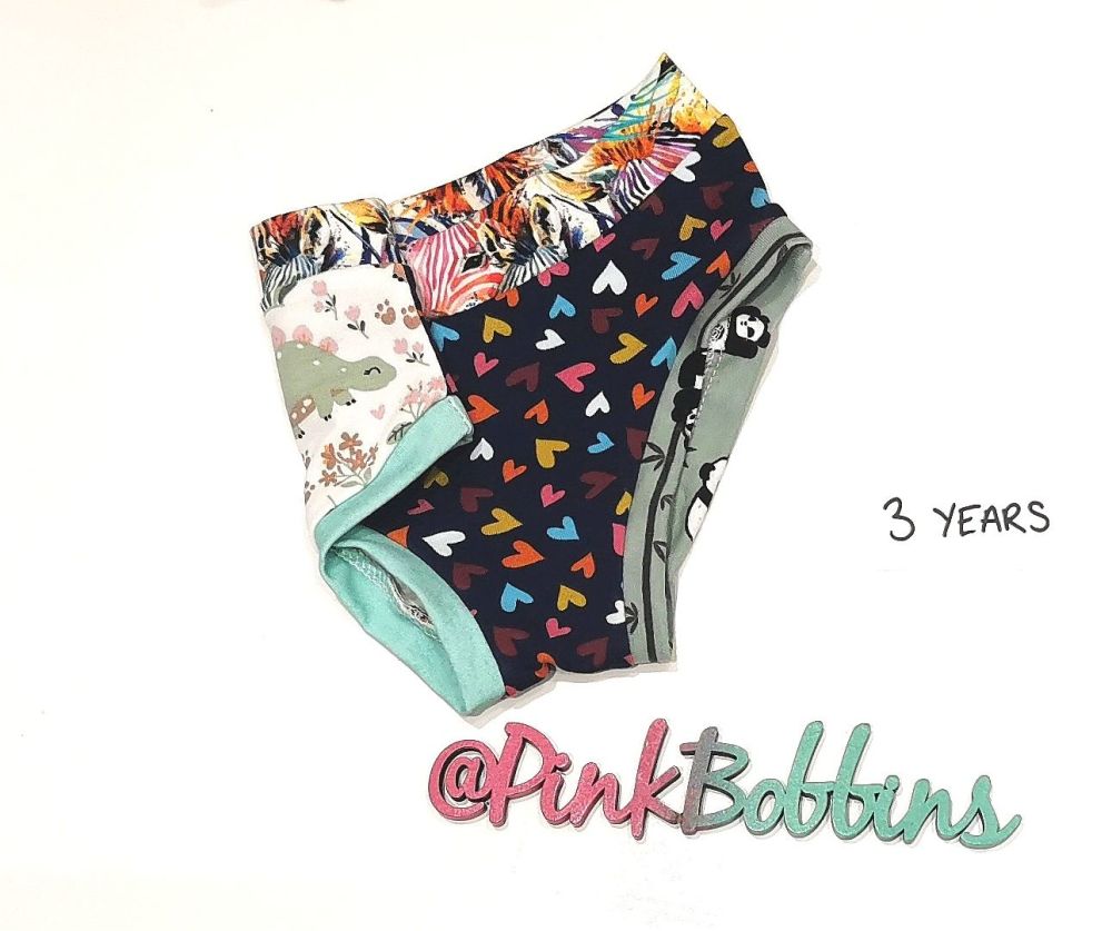 Mismatch pants - age 3 - in stock