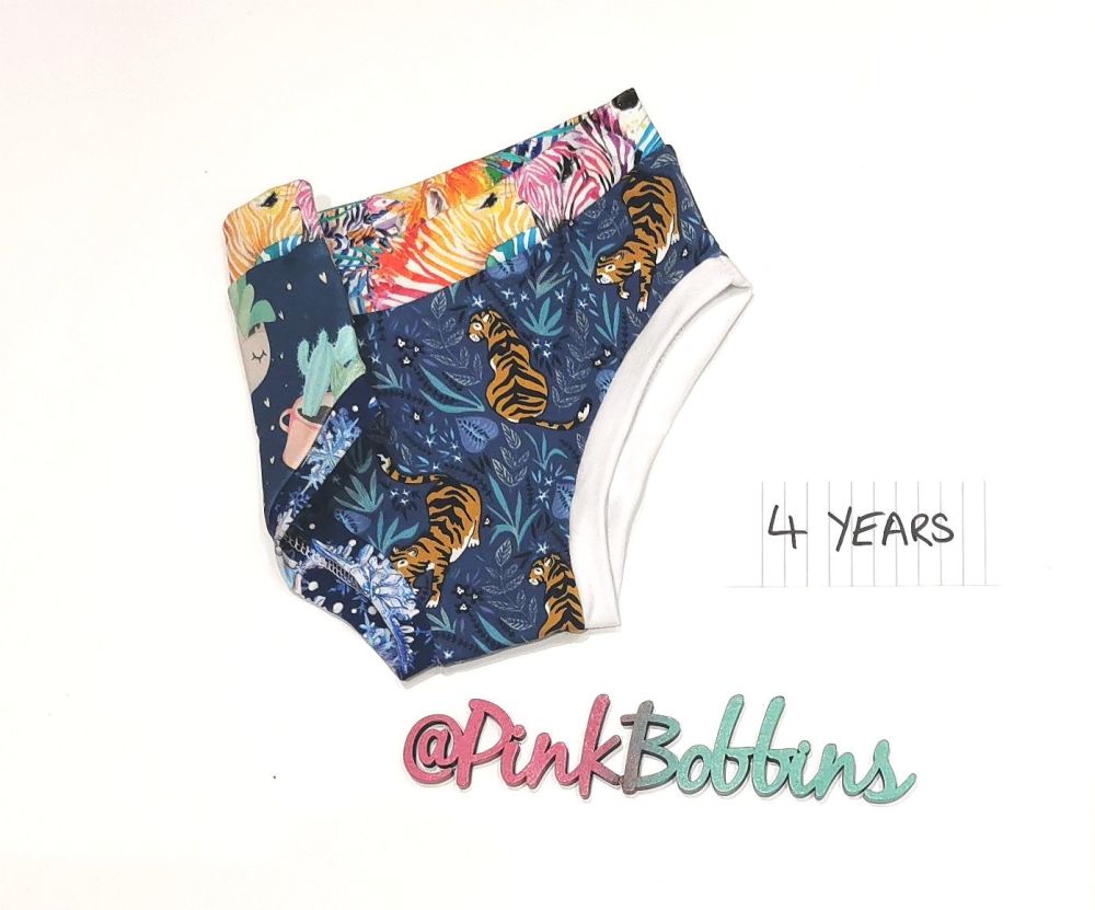 Mismatch pants - age 4 - in stock
