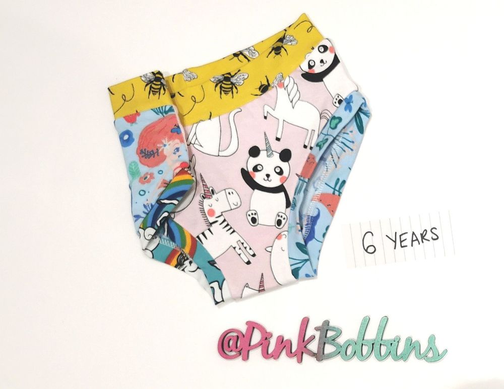 Mismatch pants - age 6 - in stock