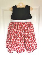 Snowman party dress *LAST ONE - 3 years - in stock*