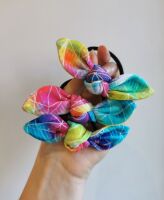 Hair tie - geometric - made to order