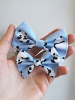 Baby panda hair bow *LAST ONES* - in stock - mini, midi or large size