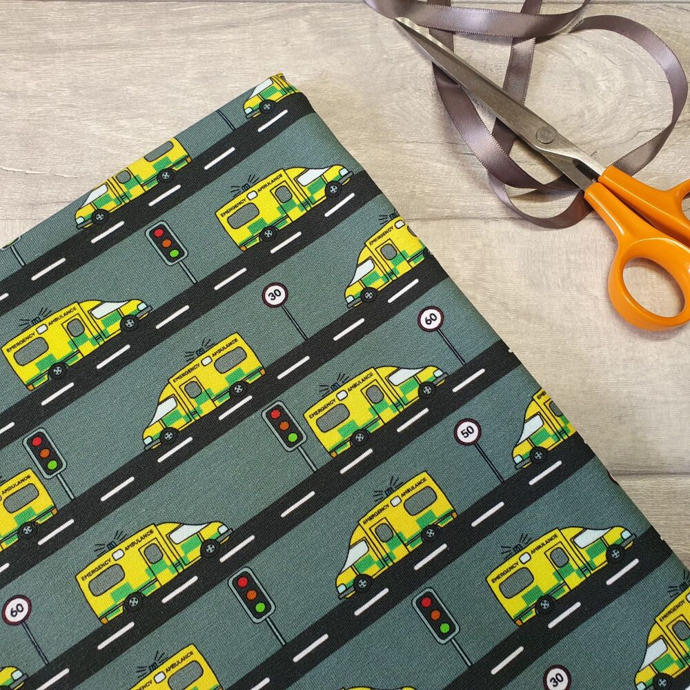 Ambulances (cotton jersey) - clothing made to order