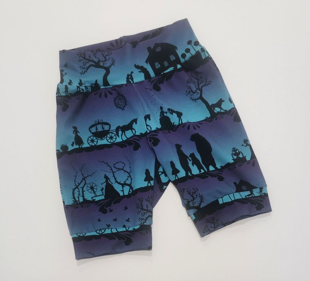 Fairytale silhouette jersey shorts - in stock