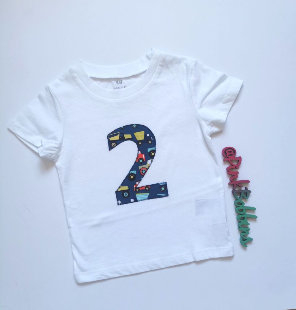 Cars no. 3 birthday t-shirt [LAST ONE] in stock - 1.5-2yrs