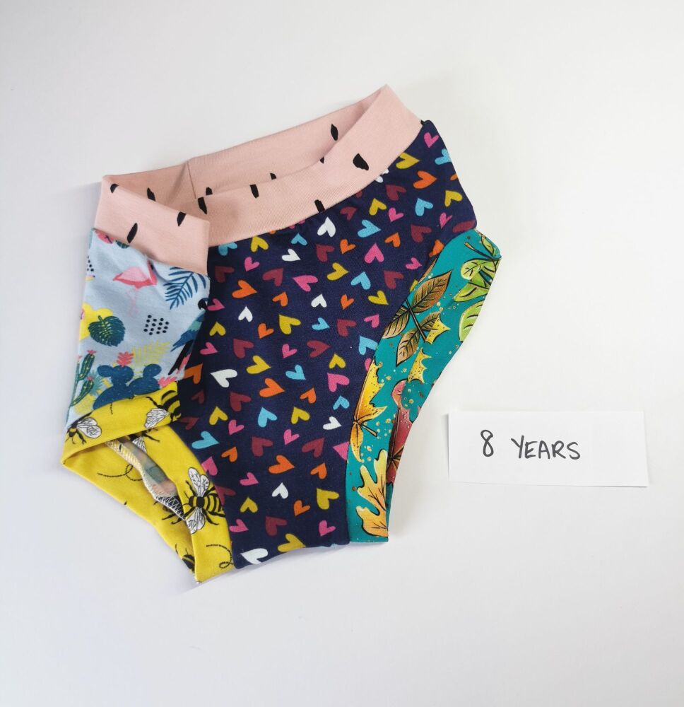Mismatch pants - age 8 - in stock