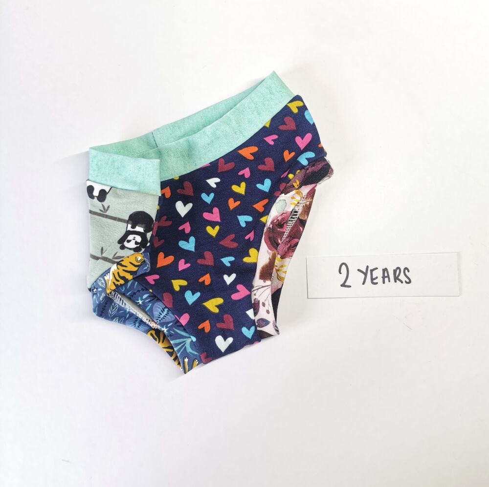 Mismatch pants - age 2 - in stock