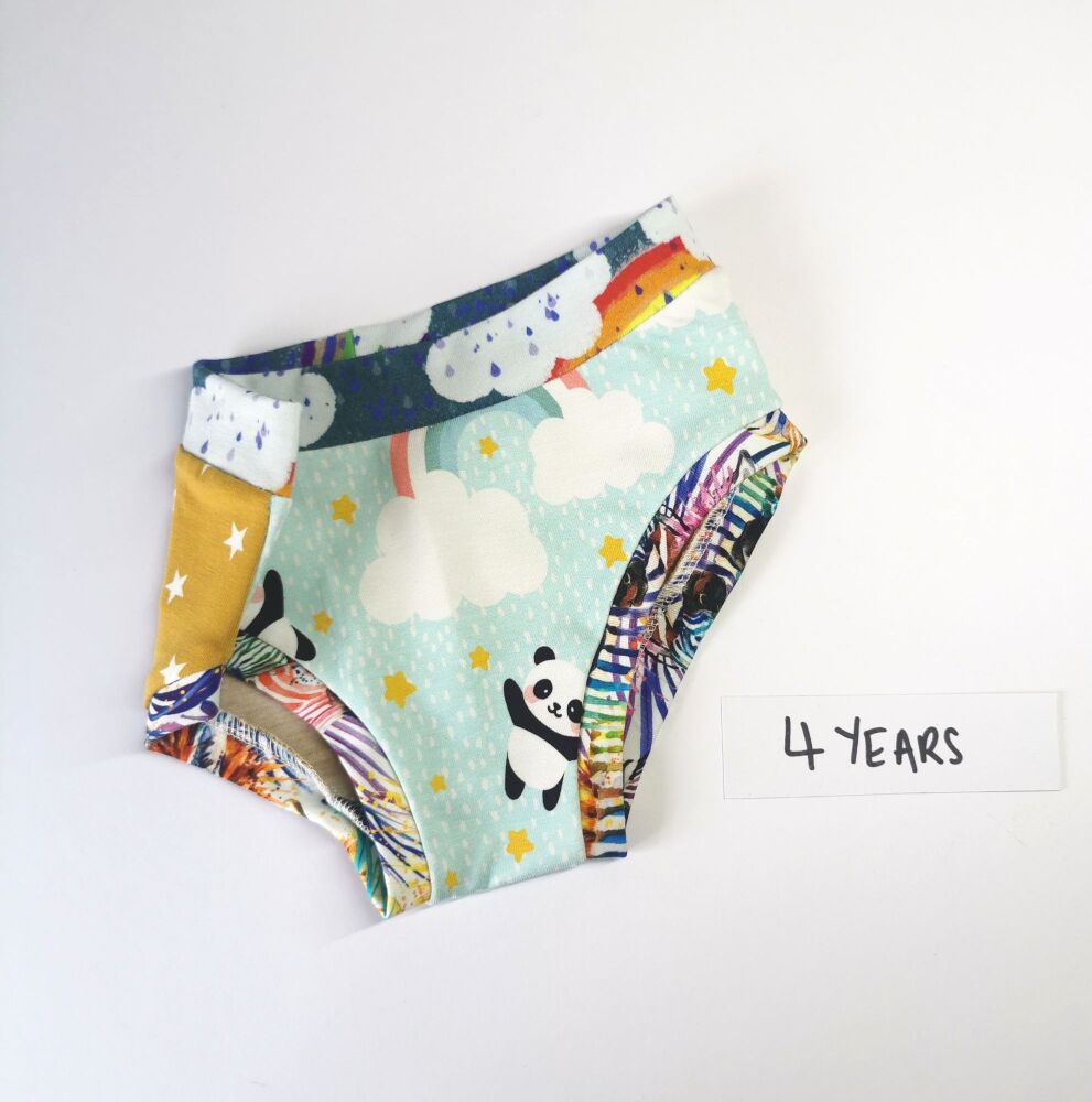 Mismatch pants - age 4 - in stock
