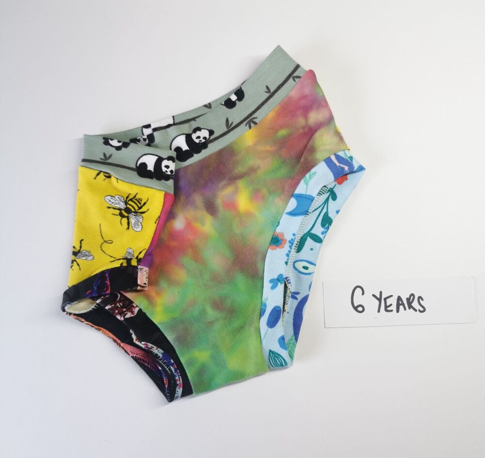 Mismatch pants - age 6 - in stock