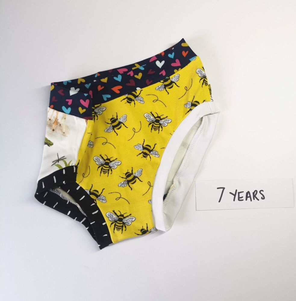 Mismatch pants - age 7 - in stock