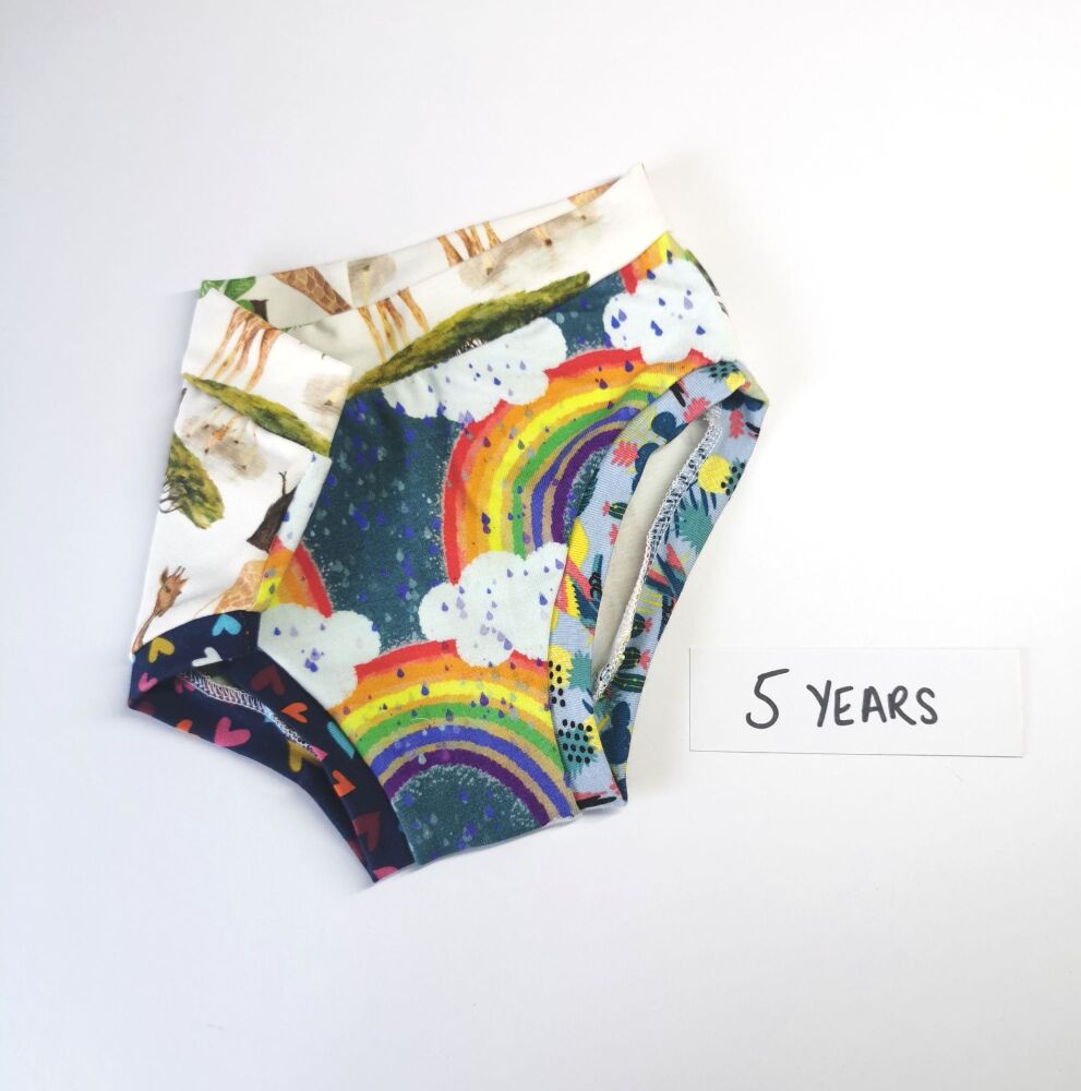 Mismatch pants - age 5 - in stock