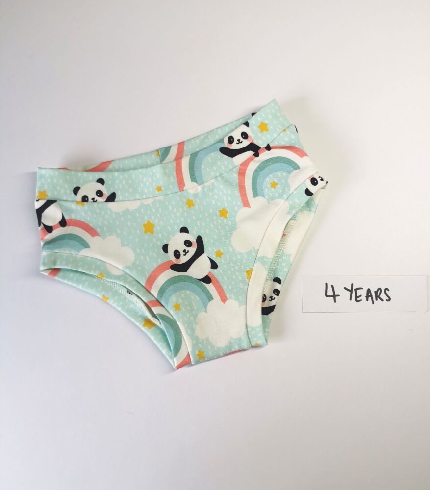 Panda pants - age 4 - in stock
