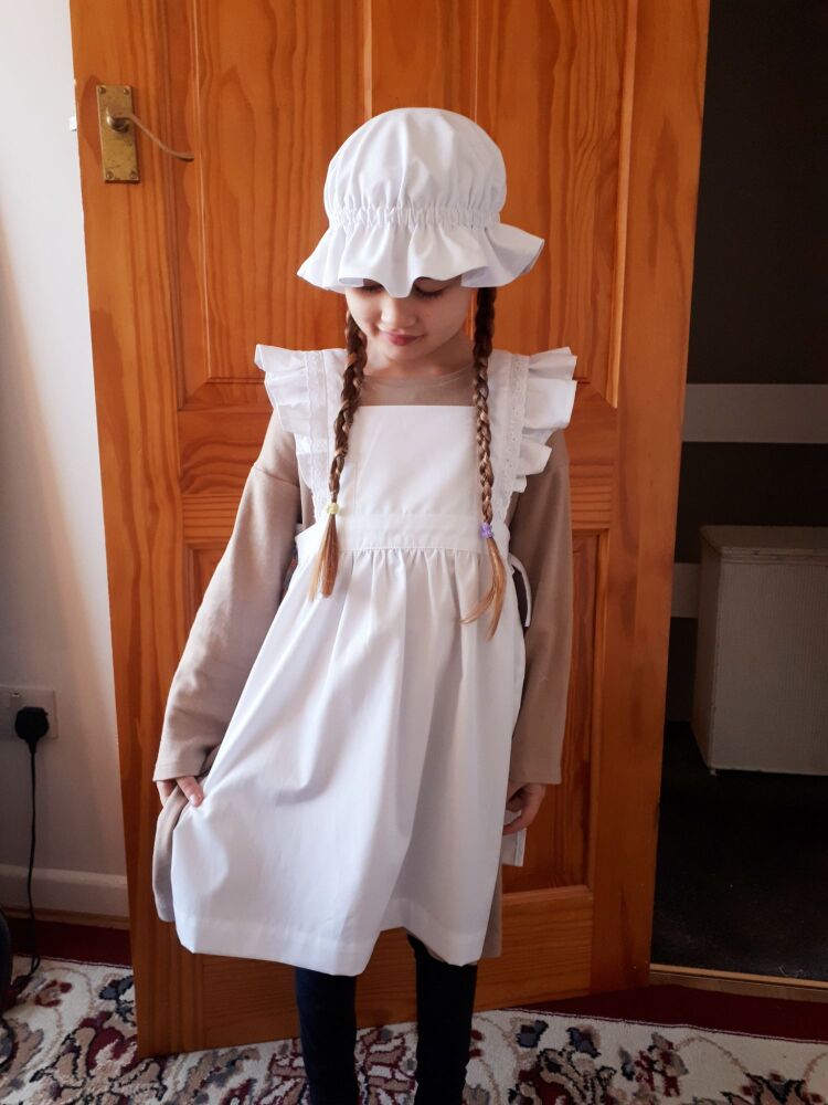 Victorain style pinafore dress - made to order