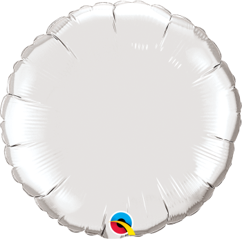 Silver Circle Balloon