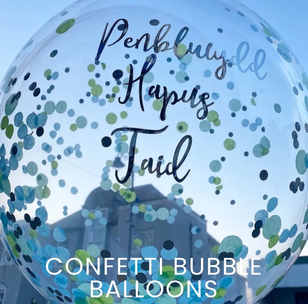 Confetti Bubble Balloons