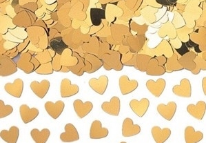 Confetti - Gold Hearts