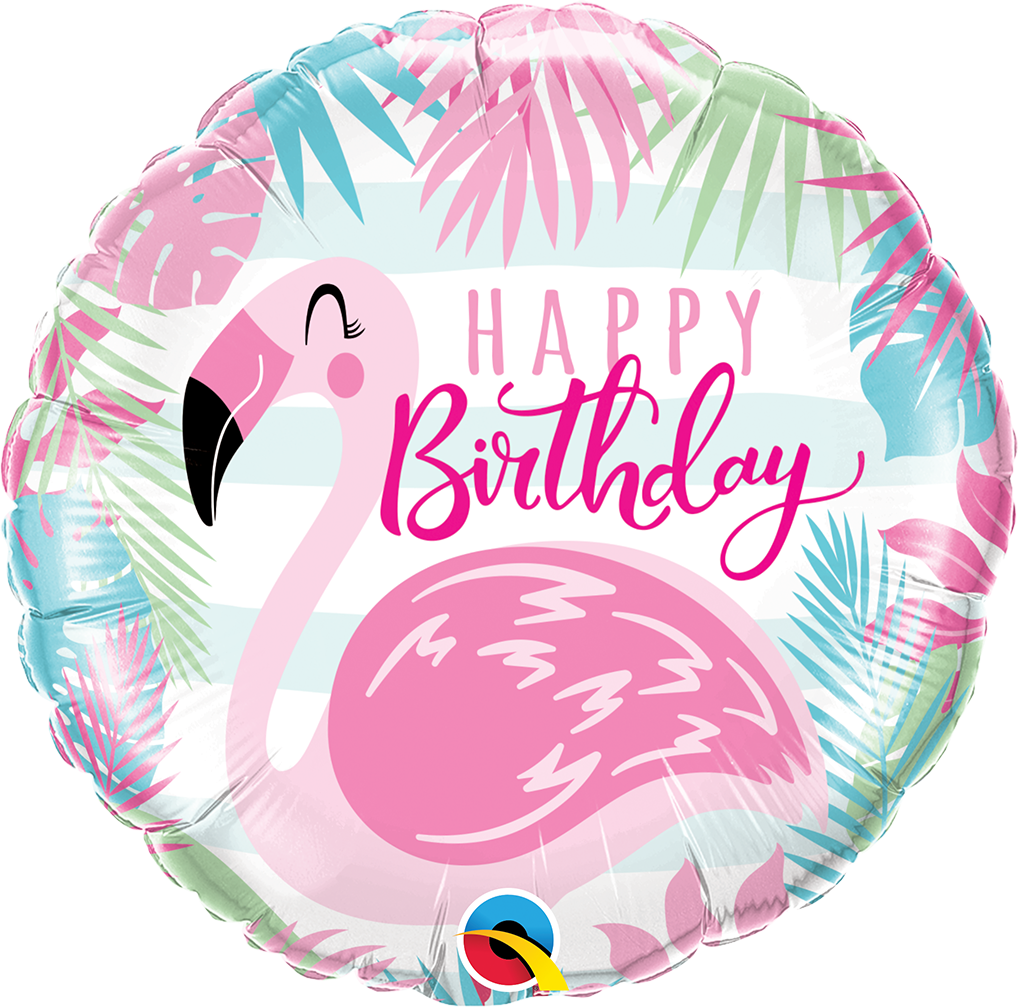 Flamingo birthday balloon | CeFfi