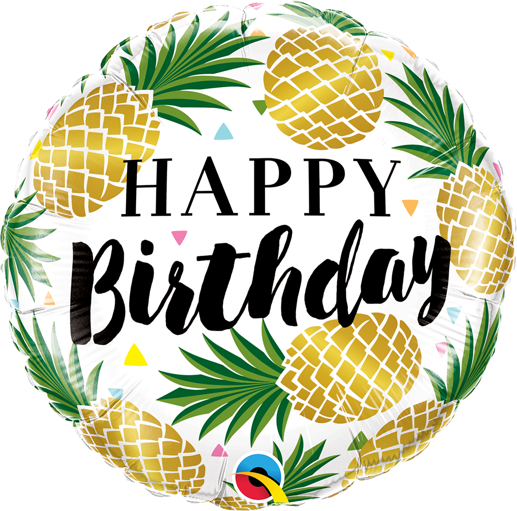 <!--005-->Pineapple Birthday Balloon