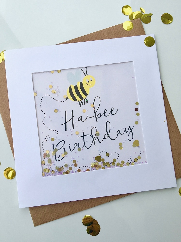 Bee birthday card | CeFfi