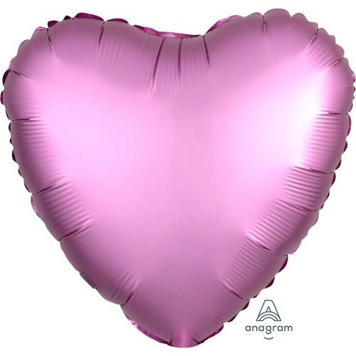 <!--050-->Satin Pink Heart Balloon