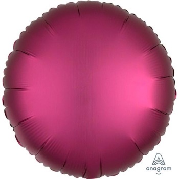 Satin Hot Pink Circle Balloon