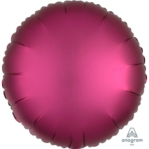<!--060-->Satin Hot Pink Circle Balloon
