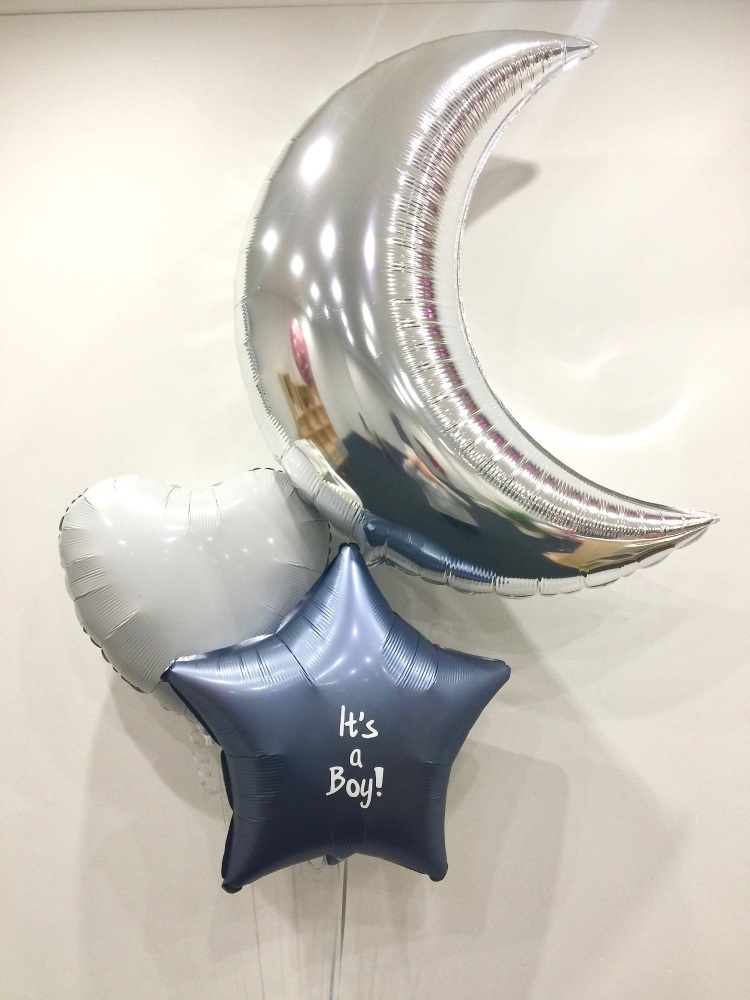 Personalised baby boy balloons | CeFfi