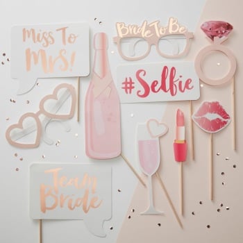  Hen Party Photo Booth Props
