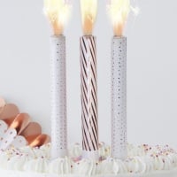 <!--045--> Rose Gold Cake Fountains