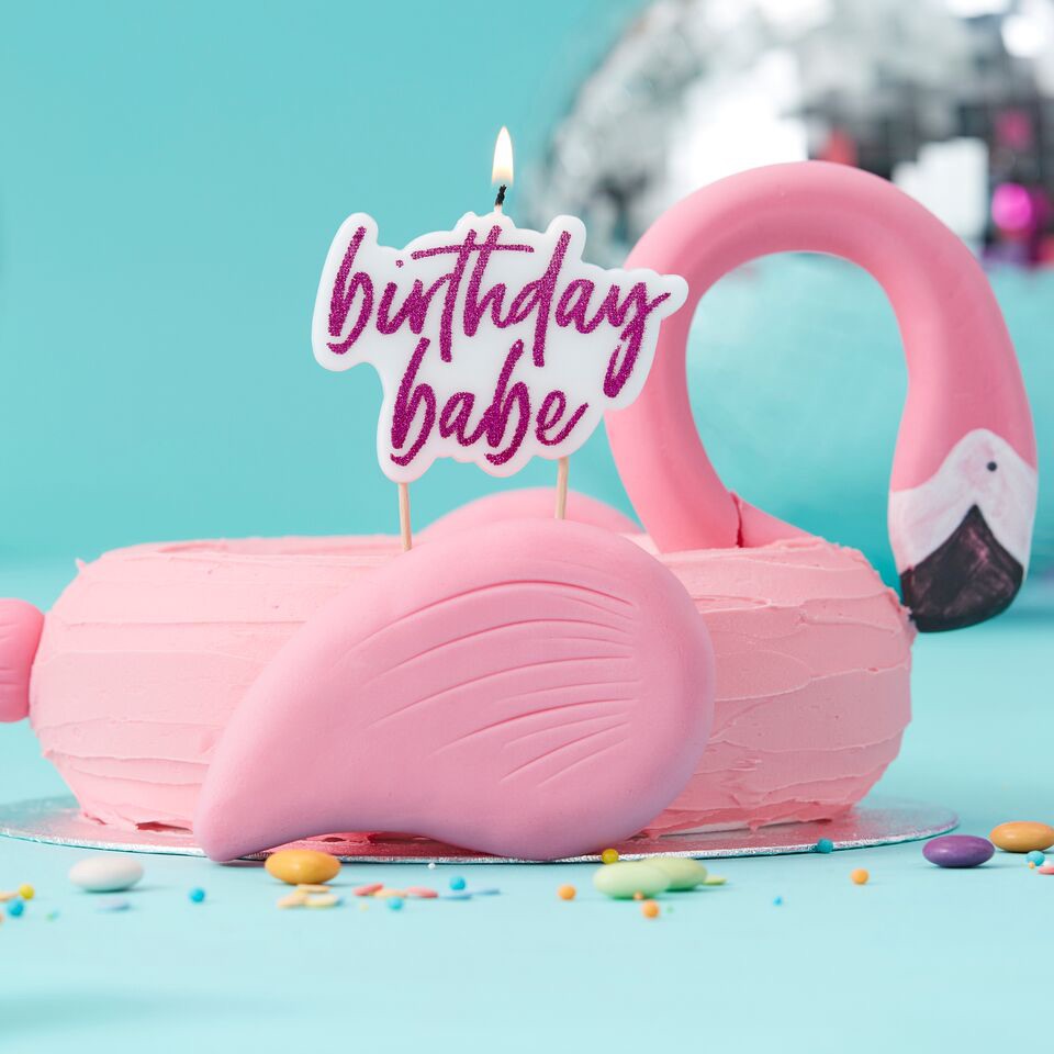 <!--004--> Birthday Babe - Candle