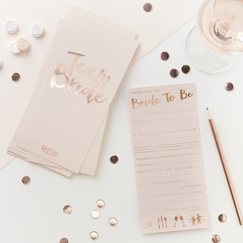 <!--004--> Bride To Be - Advice Cards