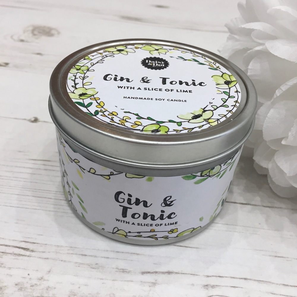 Gin and tonic candle | CeFfi