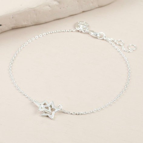 Star Bracelet - Silver