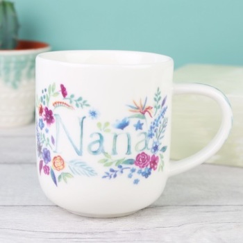 Nana Floral Watercolour - Mug