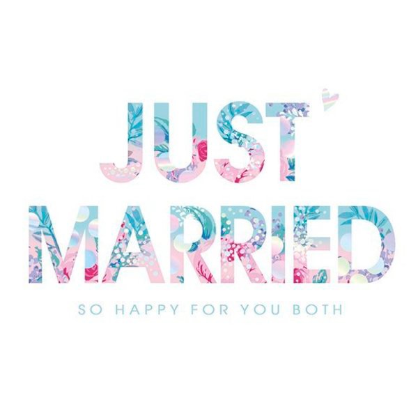 Just Married - Card