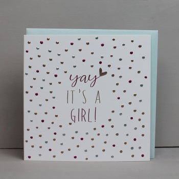Dotty - Yay It's a girl! - Card