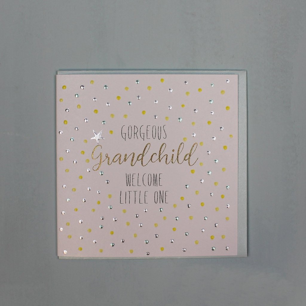 Gorgeous grandchild card, grandchild card, card for new grandparetns