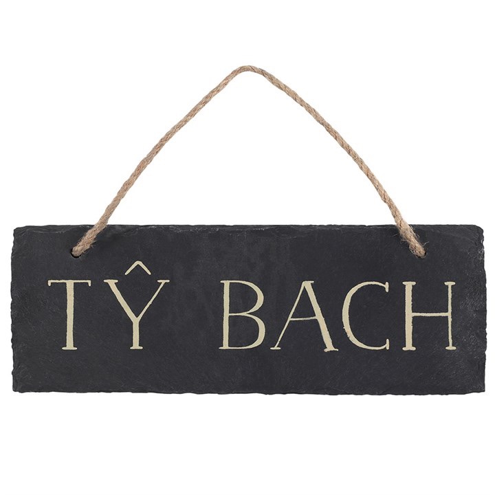 ty bach sign, slate sign, welsh gifts,  welsh slate gifts