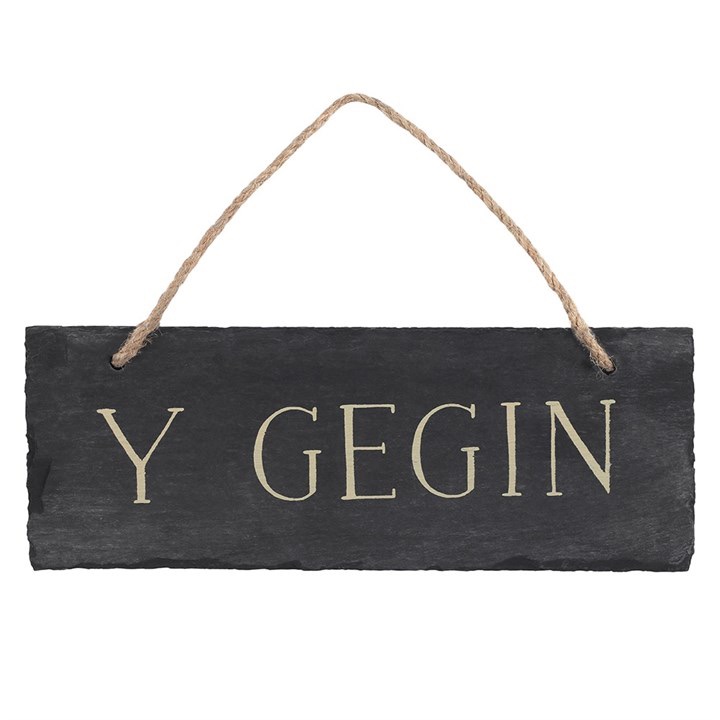 Y gegin sign, welsh kitchen sign, slate sign, welsh gifts,  welsh slate gif