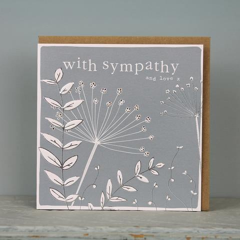 Sympathy and Love - Card