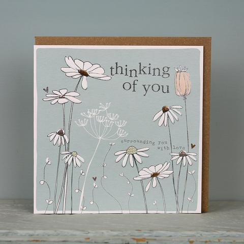 Thinking of you floral - Card