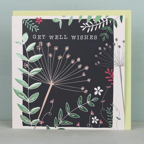 Get Well Wishes - Card