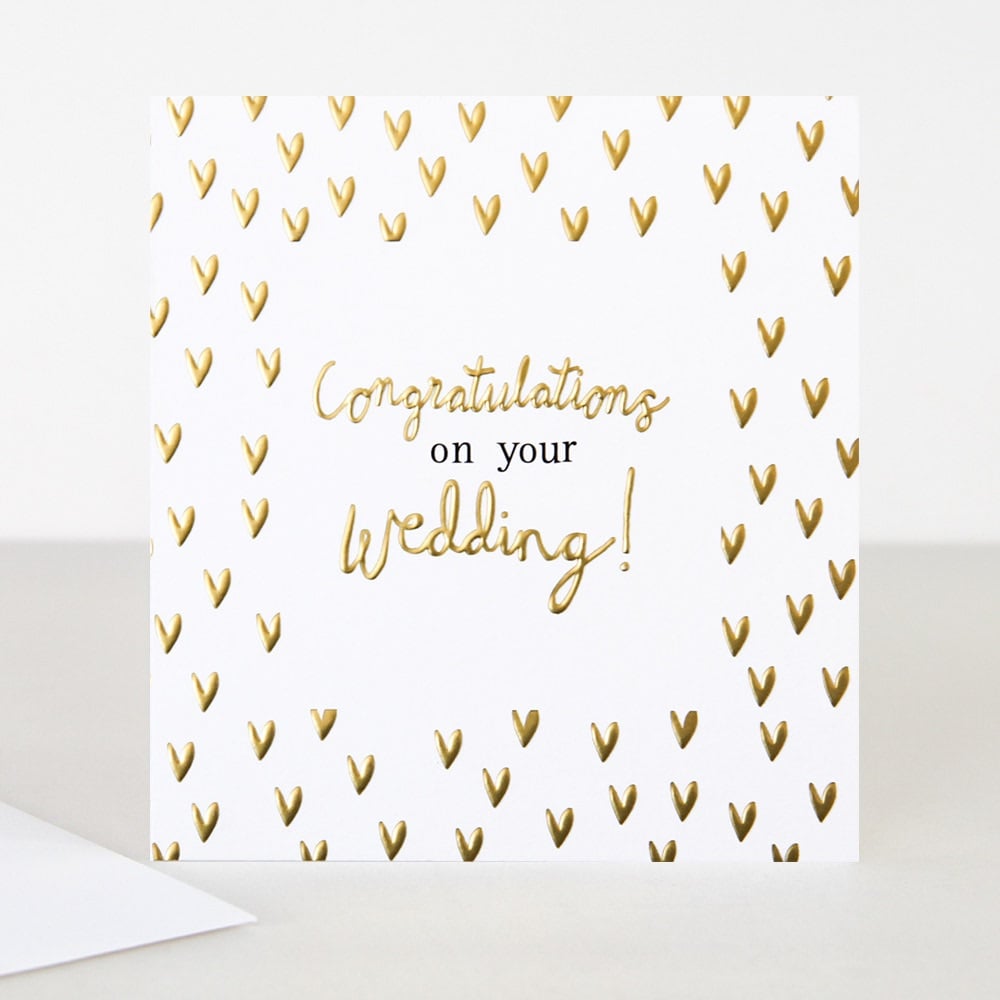 Congratulations on your wedding card, wedding card, modern cards | CeFfi