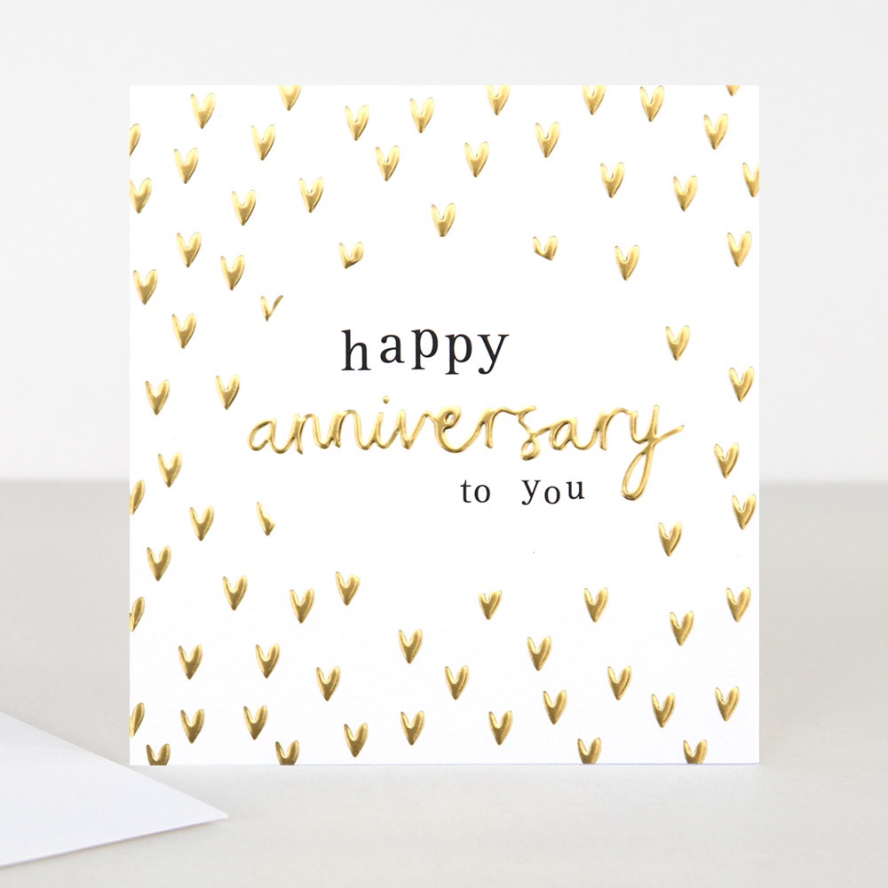 Anniversary card, happy anniversary to you card, Modern cards | CeFfi