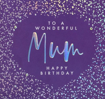 Mum Happy Birthday - Card